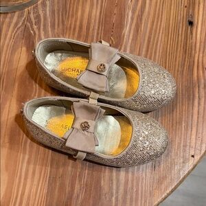 Michael Kors Kids Sparkly Dress Shoes - Silver